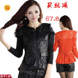 限时4.5折 热销2012春秋女装新款水洗<em>马夹坎肩</em>