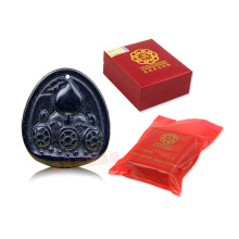 鼎风阁 开光易安居2012属狗石坠吉祥物 三龟赐福吊坠 正品