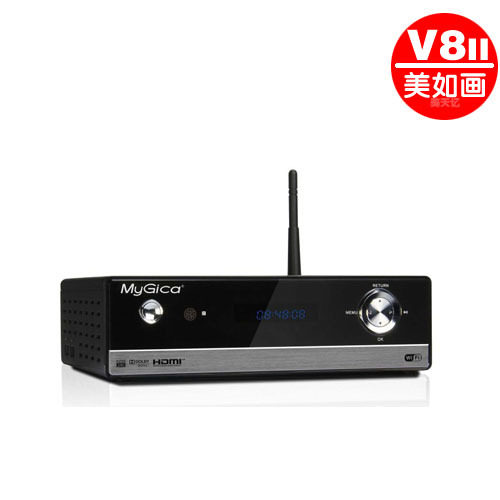 美如画 V8 第二代 网络高清播放器 1185 无线WiFi 可内置硬盘