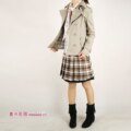 2010春季新款 ONLY版 长袖双排扣短款 淑女风衣 小西装外套01003