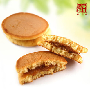  4件包邮御食园小米黄北京特产老北京小吃铜锣烧 80后零食品糕点心