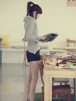 韩国代购夏装新品进口正品女装5月<span class=H>Naning</span><span class=H>9</span>-L2018李孝利韩版<span class=H>卫衣</span>