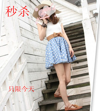 2012新品裙子蓬蓬裙夏装半身裙短裙女高腰裙夏中裙半裙波点裙长裙