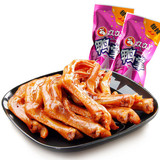 久久丫旗舰店甜辣鸭掌260g经典独立装休闲食品卤味武汉