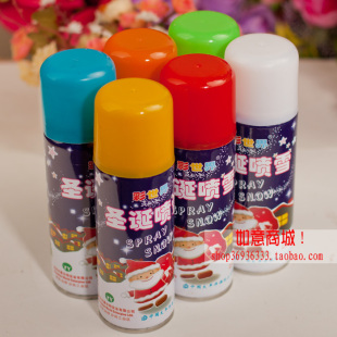  正品惠尔特彩世界品牌喷雪品种保证圣诞喷雪彩带 批发价礼炮