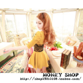 Korean girls windbreaker eyelash lace stitching the US waist Paoxiu Slim was thin
