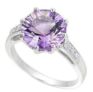紫水晶复古戒指环银饰潮女夏秋/淑女时尚性感饰品/其他otherA55 紫水晶复古戒指环银饰潮女夏秋/淑女时尚性感饰品/其他otherA55