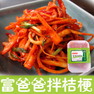  福真食品 正宗韩国泡菜 富爸爸拌桔梗丝 180g 手工泡菜