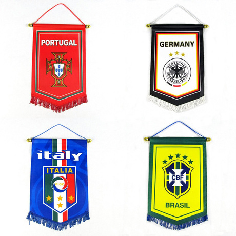 足球迷2014巴西世界杯欧洲杯豪门球队五角旗
