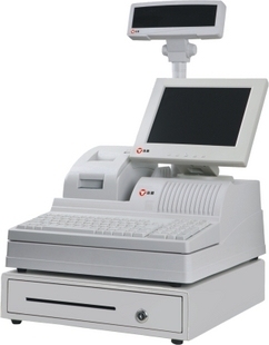 『收款机专卖』三和SH-2638电子收银机 收款
