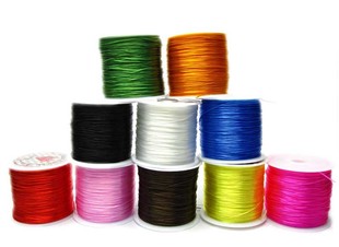  DIY手链绳子串珠饰品配件材料批发 大卷扁形水晶线/弹力线/松紧线