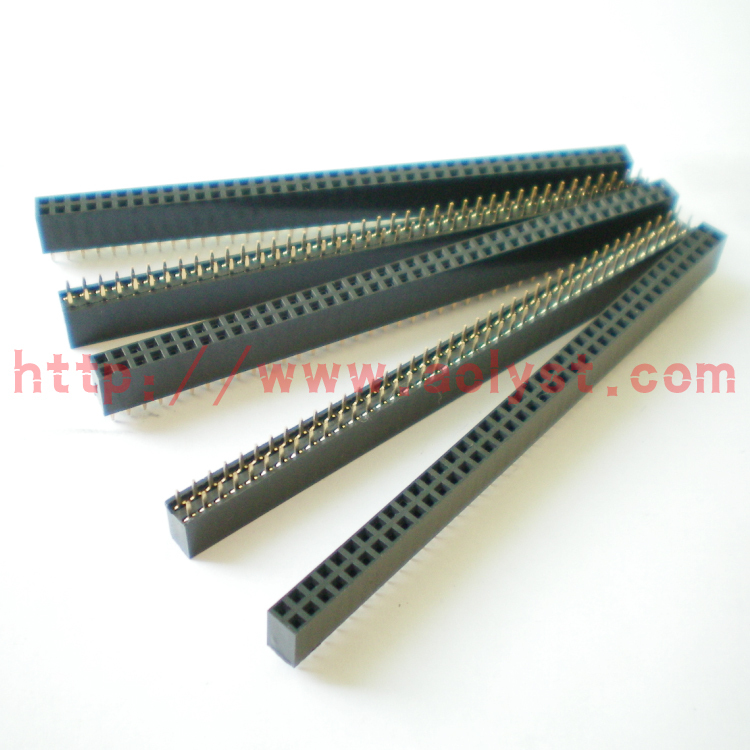 优质双排排母 排母 双排针座 母座 2.54MM 2*40P 铜镀金 环保在类目 3C数码配件, 电子元器件市场, 线材/线类, 连接线中 - 来自Buy2taobao.com提供专业的淘宝代购服务