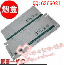 烟标/烟盒 韩国爱喜esse绿爱喜薄荷 烟标 烟盒收藏