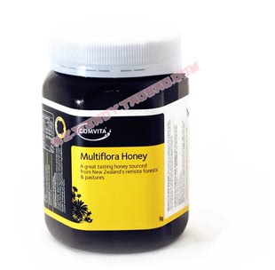  进口蜂蜜 新西兰进口 comvita康维他 多花种蜂蜜 1kg 排毒养颜