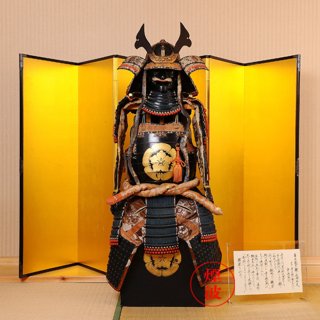 烟波★日本古代传统铠甲 战国名将 织田信长 家族武士铠 二枚胴具