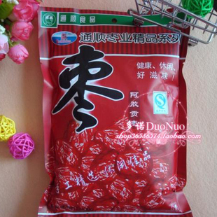  【多诺】河北通顺食品 阿胶贡枣包装 无核枣 红枣枣类制品 300克