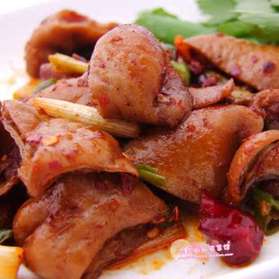  四川火爆香辣肥肠红烧肥肠/干煸溜猪大肠 新鲜现做私房菜150克