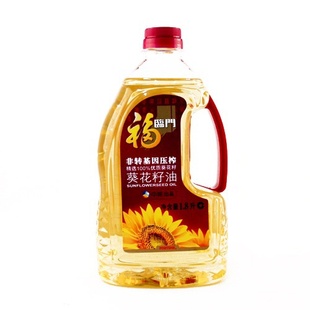  中粮我买网 福临门非转基因压榨葵花籽油 1.8L装食用油 满百包邮