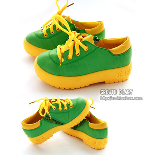  秋冬新款韩版男女童PU皮鞋 儿童休闲鞋