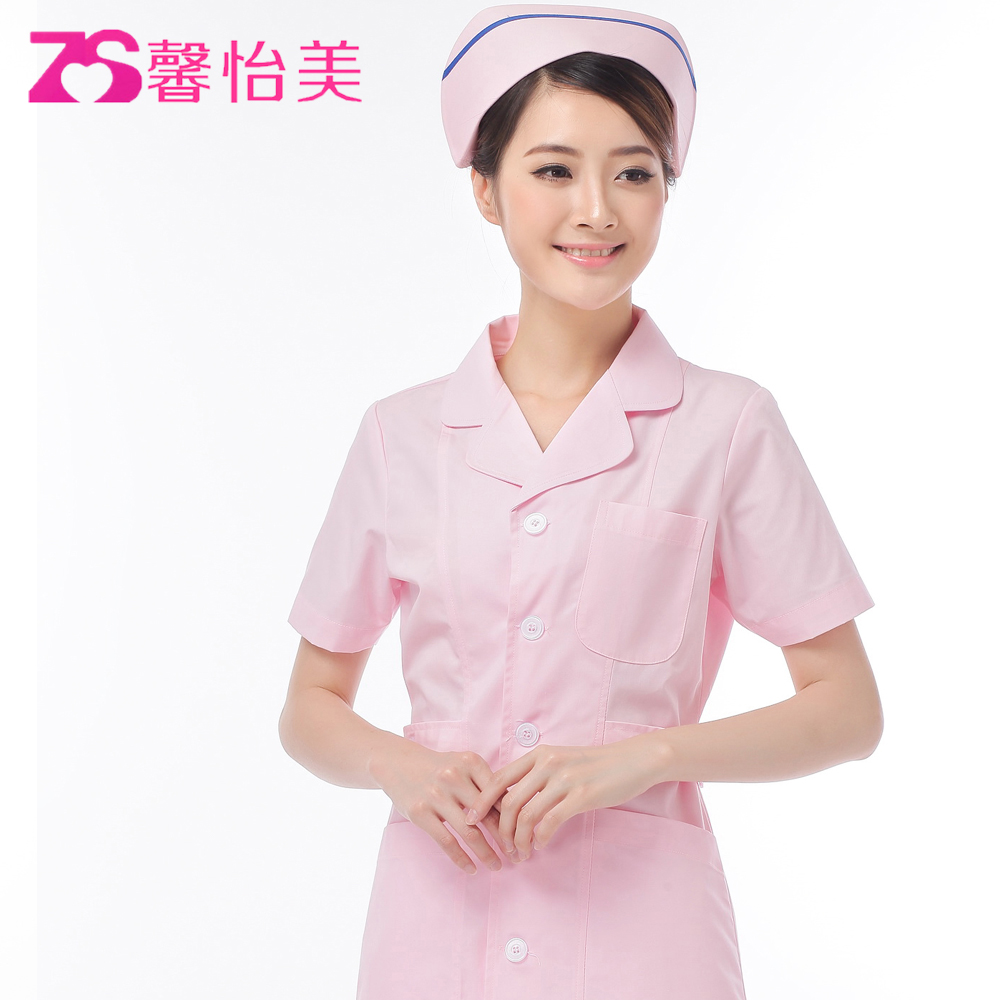 馨怡美护士服夏装短袖粉色白色蓝色医生服药店美容卫校牙科医服在类目 女装/女士精品, 套装/学生校服/工作制服, 医护制服中 - 来自Buy2taobao.com提供专业的淘宝代购服务