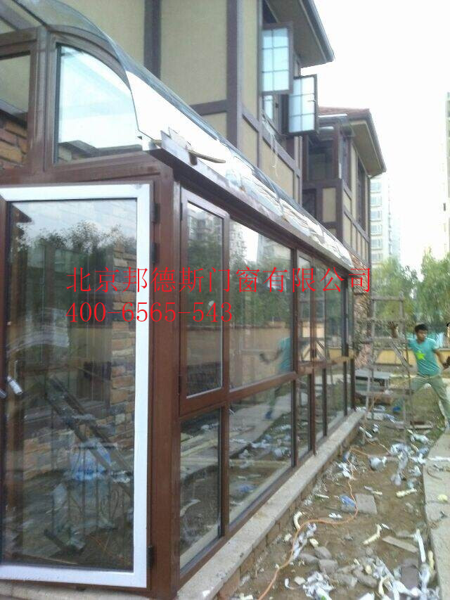 深圳弧形阳光房促销 阳光房遮阳棚夹胶钢化玻璃 断桥铝门窗封阳台在类目 基础建材, 阳光房, 钢结构阳光房中 - 来自Buy2taobao.com提供专业的淘宝代购服务
