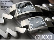 Gucci / S Gucci de acero inoxidable Reloj para hombre mujer Gucci casual de negocios con un par de relojes
