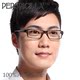 超轻8g克 tr90记忆近视眼镜框 男女 黑框全框眼镜架 商务潮人眼睛
