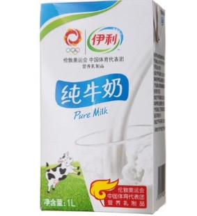  伊利 纯牛奶 1L