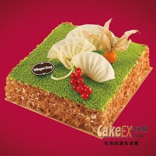  哈根达斯｜品牌热卖生日蛋糕南京速递|绿野仙踪 香草抹茶冰淇淋