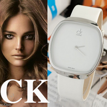ck relojes, moda informal de verano femenino forma ck Relojes para mujer salvaje blanco multicolor modelos de tamaño