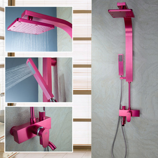 Package mail-single-double Shower Mixer with double control lift Shower Mixer set shower bathroom unit