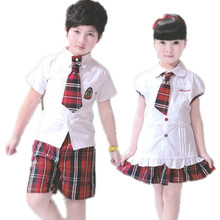 批发儿童校服 /幼儿园园服 海军服裙 /合唱服 /演出服 小学生校服