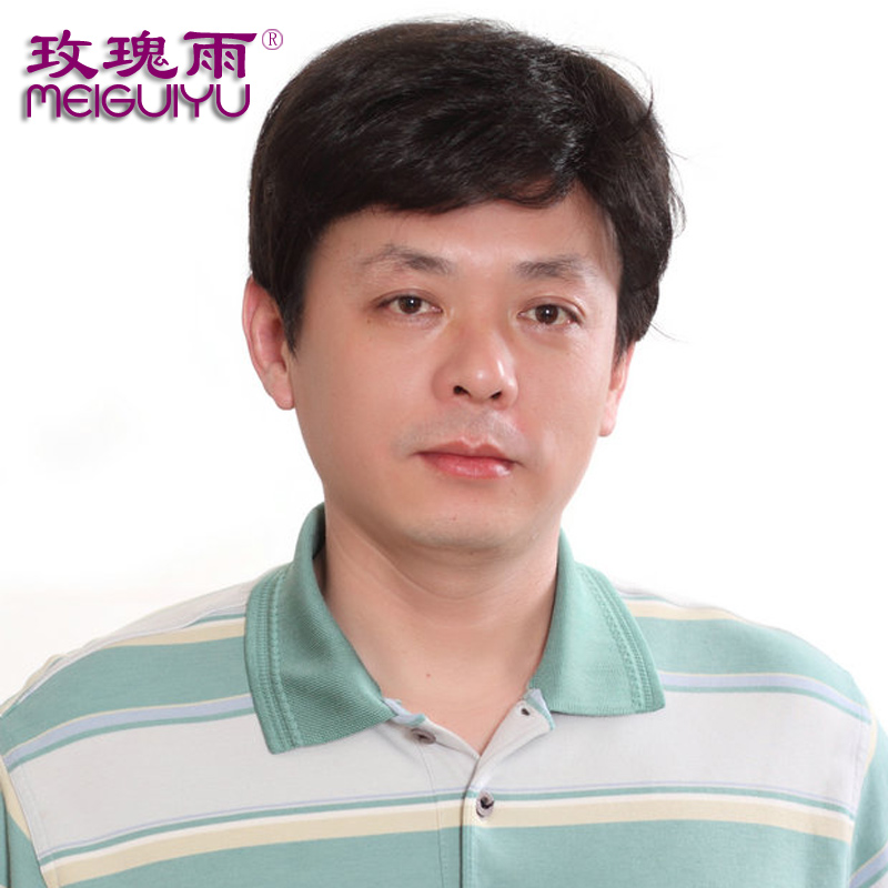 Rose Rain Middle and old age Wig simulation Wig man Wig Short hair Handsome Dad jiafain the Hair Care/Wig , Wig , Whole wig category - from Buy2taobao.com to provide professional Taobao agent buy service