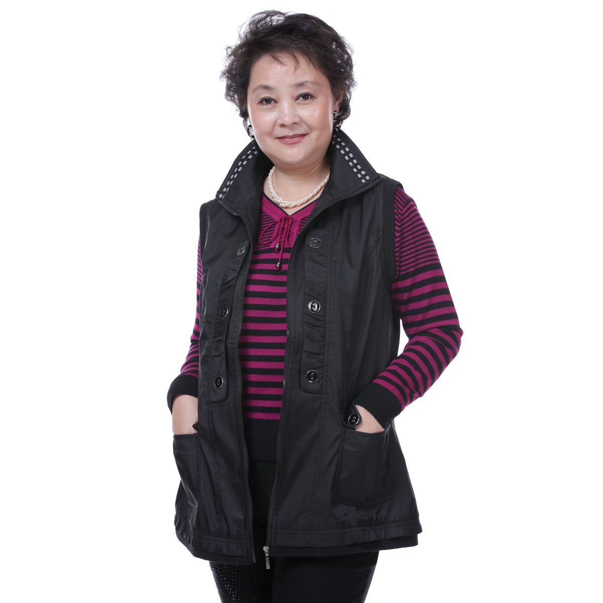 麦子熟了中老<span class=H>年</span>马甲女春秋装中<span class=H>年</span>女装<span class=H>秋冬</span>新款妈妈装春装女装马甲