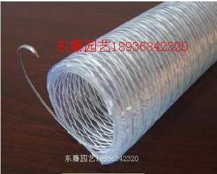 批发透明塑料钢丝水管 1.5寸 2寸 花卉园艺 规格