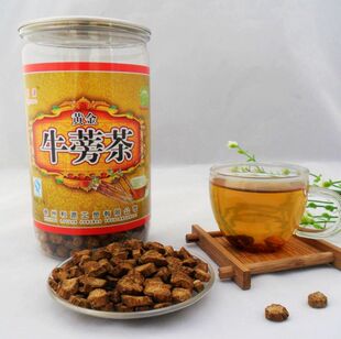  天然自晒圆片正品黄金牛蒡茶*徐州牛旁片茶包邮 养肝降压排毒通便