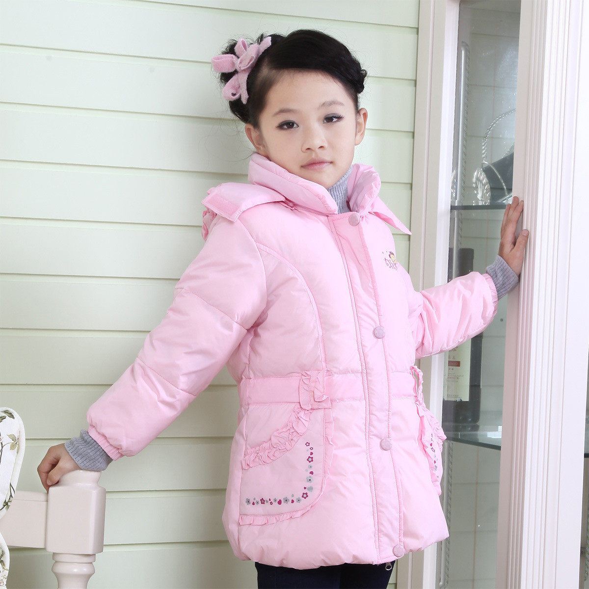 柜品质,ZARA原单 精品灰色经典象牙扣<em>男</em>童装