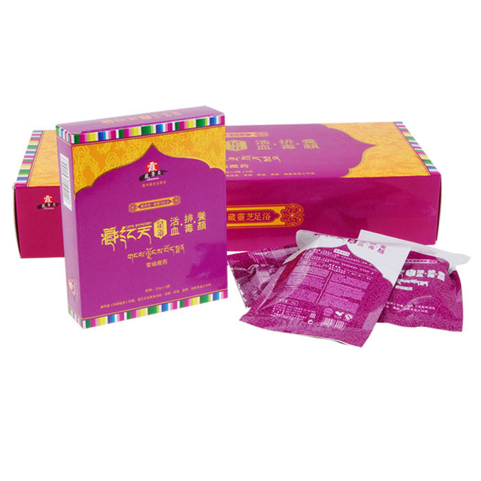 足浴搭配 藏景霞活血 安神 排毒 养颜高档藏灵芝足浴药