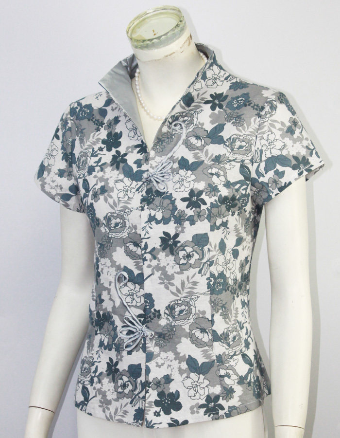 2011新款女装外套中式短袖中老年唐装正品10069