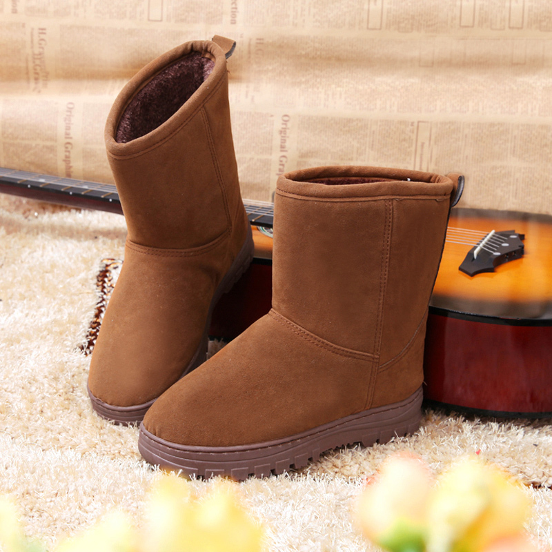 休闲女鞋超保暖平跟...