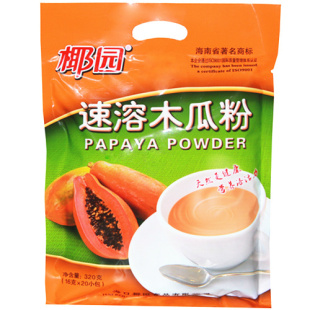  木瓜粉 纯天然正品木瓜粉320g 青木瓜粉 速溶木瓜粉葛根粉 包邮