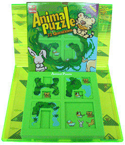 专柜正品 nibobo动物迷宫 躲猫猫 3C 捉迷藏 72关 Animal Puzzle