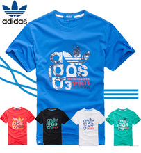 adidas/阿迪达斯 男运动t恤爆款三叶草正品男子短袖圆领T恤加大码