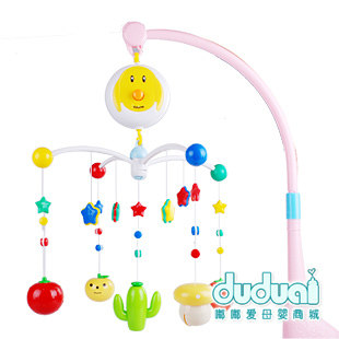 【金冠】正品 比爱8803 <span class=H>床铃</span>-欢乐植物家族 音乐转转乐360度旋转