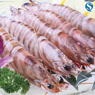  冷冻食品批发@生鲜超市水产品海鲜火锅烧烤食品冰鲜虾大明虾400g