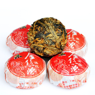  买50颗送布袋+包邮 新益号 滇红金丝沱 小沱茶叶 金丝滇红茶