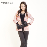 YINER音儿影儿 专柜正品2012清仓特价糖果色印花外套89370030