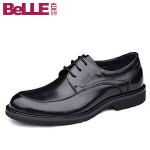  专柜正品代购百丽男鞋商务正装皮鞋头层真皮38-46码时尚韩版鞋子