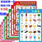 上下架计划:婴幼儿童早教挂图 认知启蒙儿童玩具 识字挂图无声卡片书籍包邮