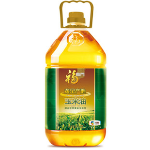 【天猫超市】 福临门黄金产地玉米油 5L 非转基因压榨